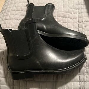Jcrew short rain boots